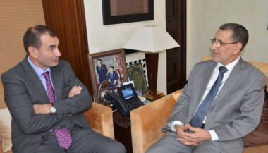 El Otmani reçoit le vice-président de la Berd