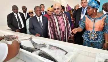 Inauguration du point de débarquement de pêche &ldquo;Mohammed VI&rdquo; de Locodjro