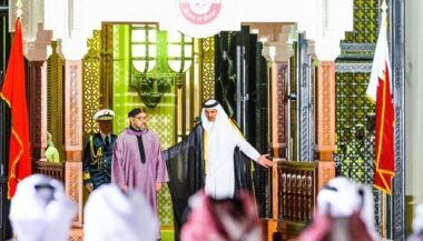 Arrivée du Roi Mohammed VI au Qatar