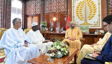 Le Roi Mohammed VI reçoit le président de la Commission de l'Union africaine