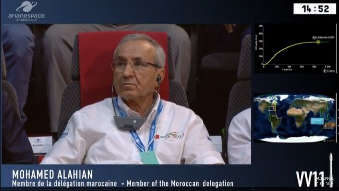 Satellite Mohammed VI-A: les membres de la délégation marocaine