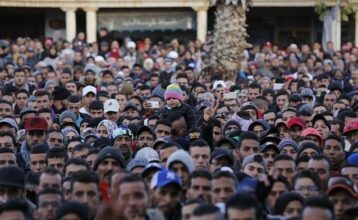 JERADA: TOUTE LA VILLE ETAIT DEHORS (DIAPORAMA)