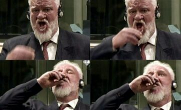 La mort du Croate de Bosnie Slobodan Praljak causée par du cyanure