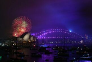 Dans le Pacifique et en Australie, c'est déjà 2018