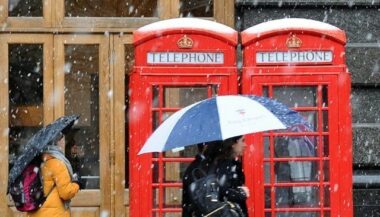 Une partie de l'Europe frappée par le mauvais temps