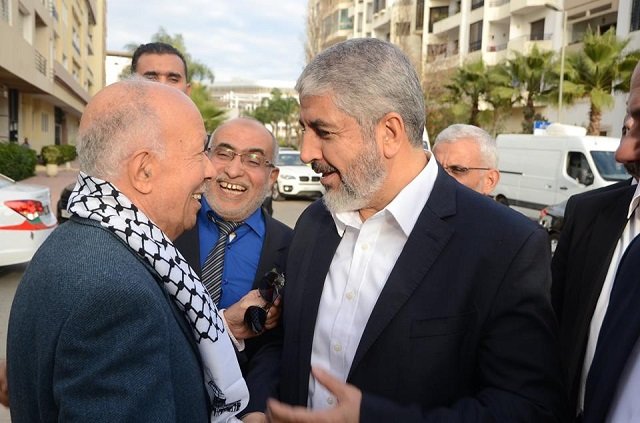 Mais que fait Khaled Mechaal au Maroc?