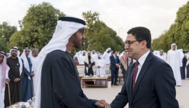 Message écrit du Roi Mohammed VI au Prince héritier d'Abou Dhabi
