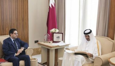 Message écrit du Roi Mohammed VI à l'émir du Qatar