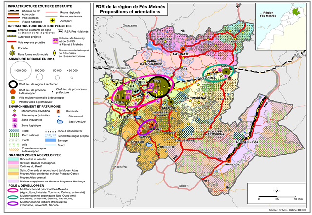 Programme de développement de la région Fès-Meknès: 34 MMDH d’investissements sur 5 ans