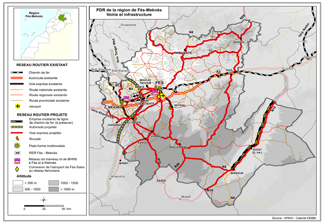 Programme de développement de la région Fès-Meknès: 34 MMDH d’investissements sur 5 ans