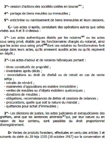 Quid de la suppression du timbre de 20 dirhams?