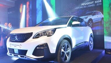 La Peugeot 3008, &ldquo;voiture de l'année 2018&rdquo;