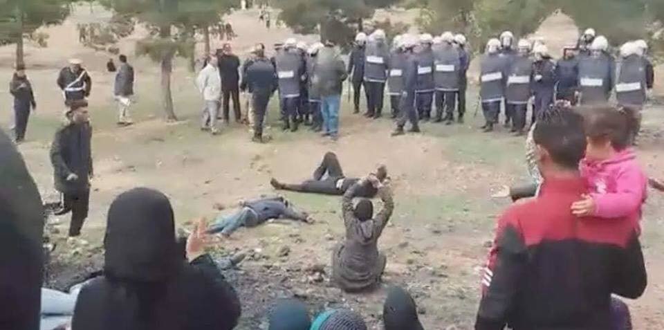 Regain de tension à Jerada et dispersion d'un sit-in non autorisé