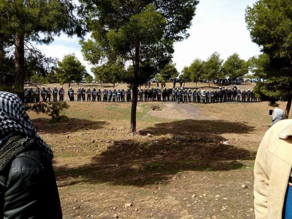 Regain de tension à Jerada et dispersion d'un sit-in non autorisé