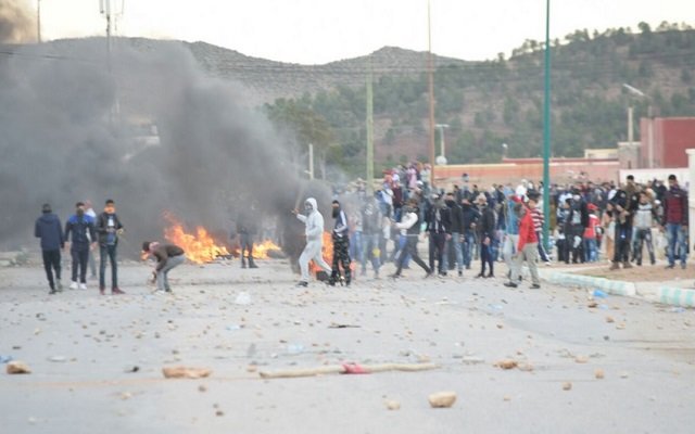 Regain de tension à Jerada et dispersion d'un sit-in non autorisé