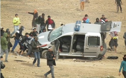 Regain de tension à Jerada et dispersion d'un sit-in non autorisé