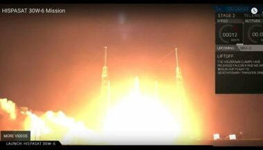 SpaceX lance sa 50e fusée Falcon 9, avec un satellite de télécommunications destiné à l'Afrique du nord-ouest