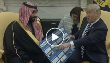 Vidéo. Trump; voici les centaines de milliards d'armes que nous avons vendues