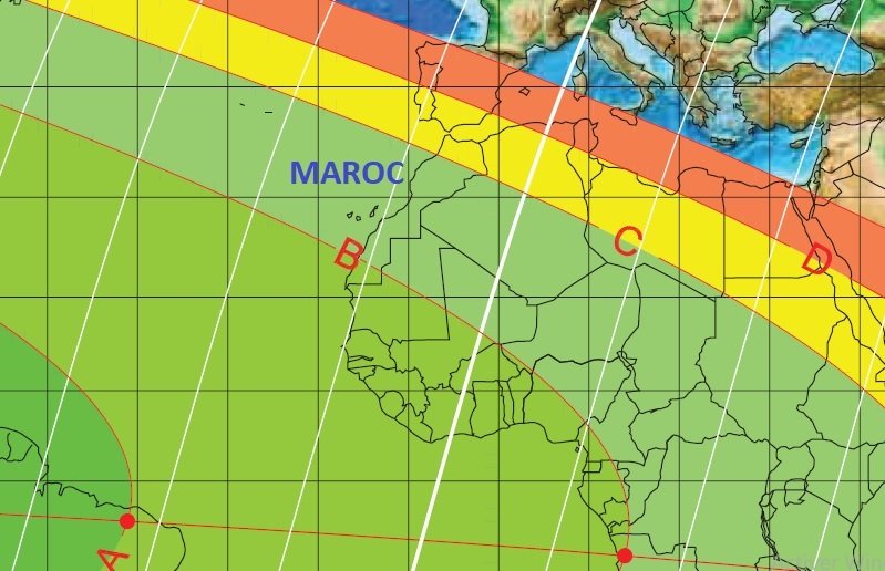 carte lunaire ramadan 2019 maroc