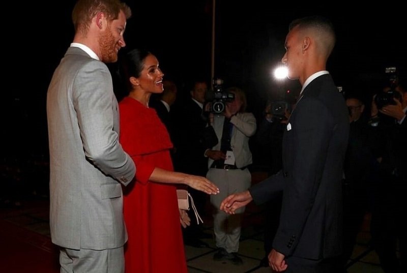 Le Prince Héritier Moulay El Hassan reçoit le Prince Harry d'Angleterre et son épouse