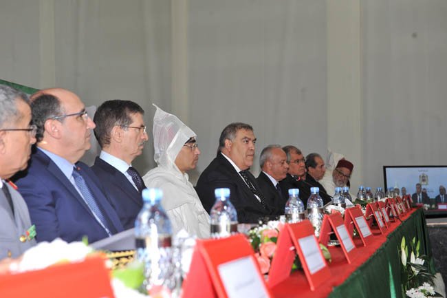 Passation de pouvoirs entre l'ancien et le nouveau wali de la région de Rabat
