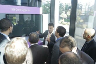 Démonstration de la 5G par Ericsson à Maroc Telecom