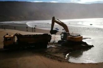 Imsouane: inquiétude après une opération de pillage de sable