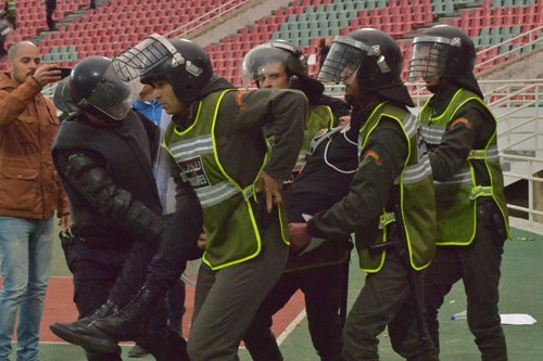 Match FAR-Berkane: violence et vandalisme au stade Moulay Abdellah