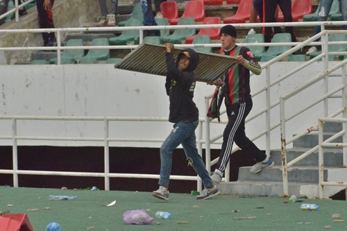 Match FAR-Berkane: violence et vandalisme au stade Moulay Abdellah