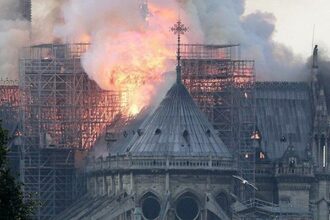 Notre Dame de Paris: Message du Roi Mohammed VI à Macron