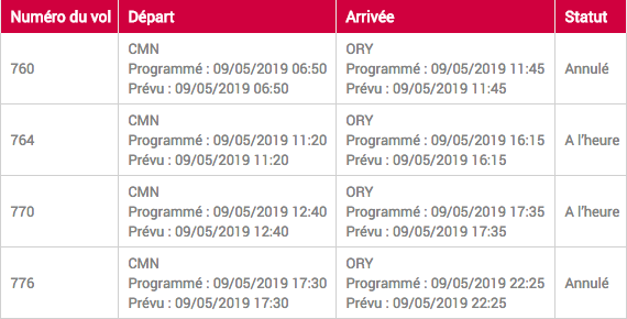 Grève en France: RAM annule plusieurs vols jeudi