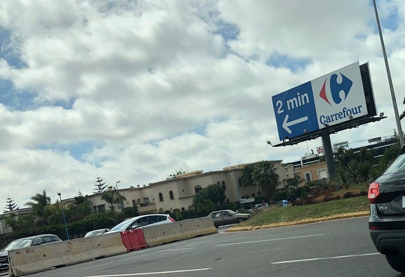 Pont à haubans: circulation fluide en journée, bouchée au moment des pics