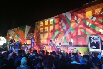 Casablanca: une fresque murale géante pour le quartier de Aïn Sebaâ