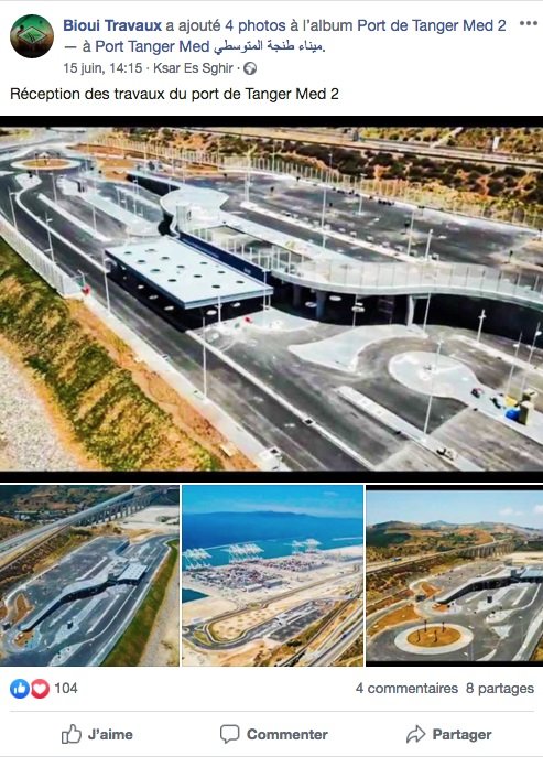 Port Tanger Med 2: le projet réceptionné?