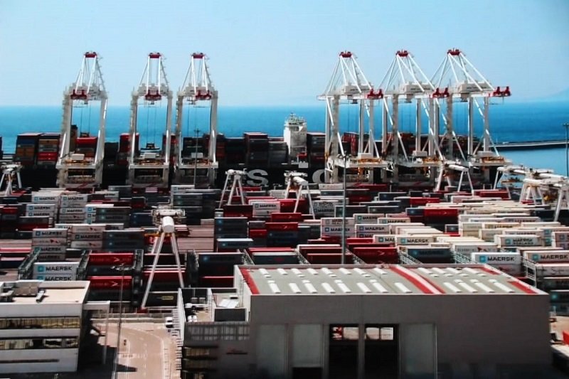 Inauguration du port Tanger Med II par le Prince héritier Moulay El Hassan