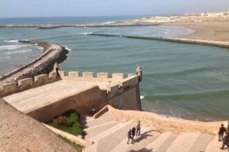 Nettoyage de la plage des Oudayas par les Ambassades nordiques