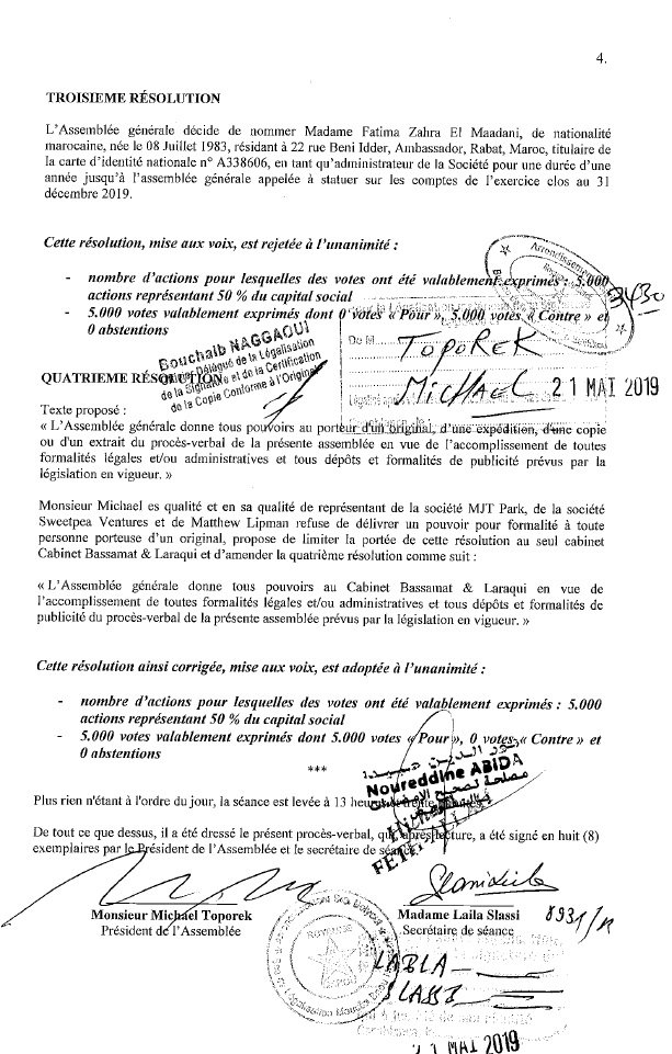Guerre de communiqués entre Omar Belmamoun et Michael Toporek