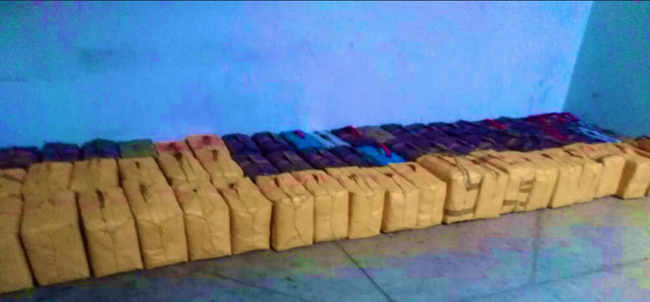 Tanger Med : grosse saisie de plus de 27 tonnes de chira