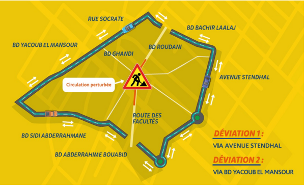 Casablanca: attention, le carrefour Ghandi fermé pour 15 jours