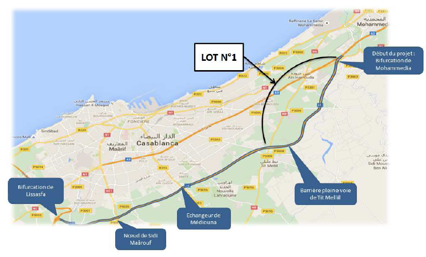 L'autoroute de contournement de Casablanca bientôt élargie
