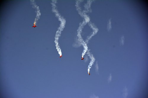 Photos. Show aérien des FRA à l'occasion de la fête du Trône