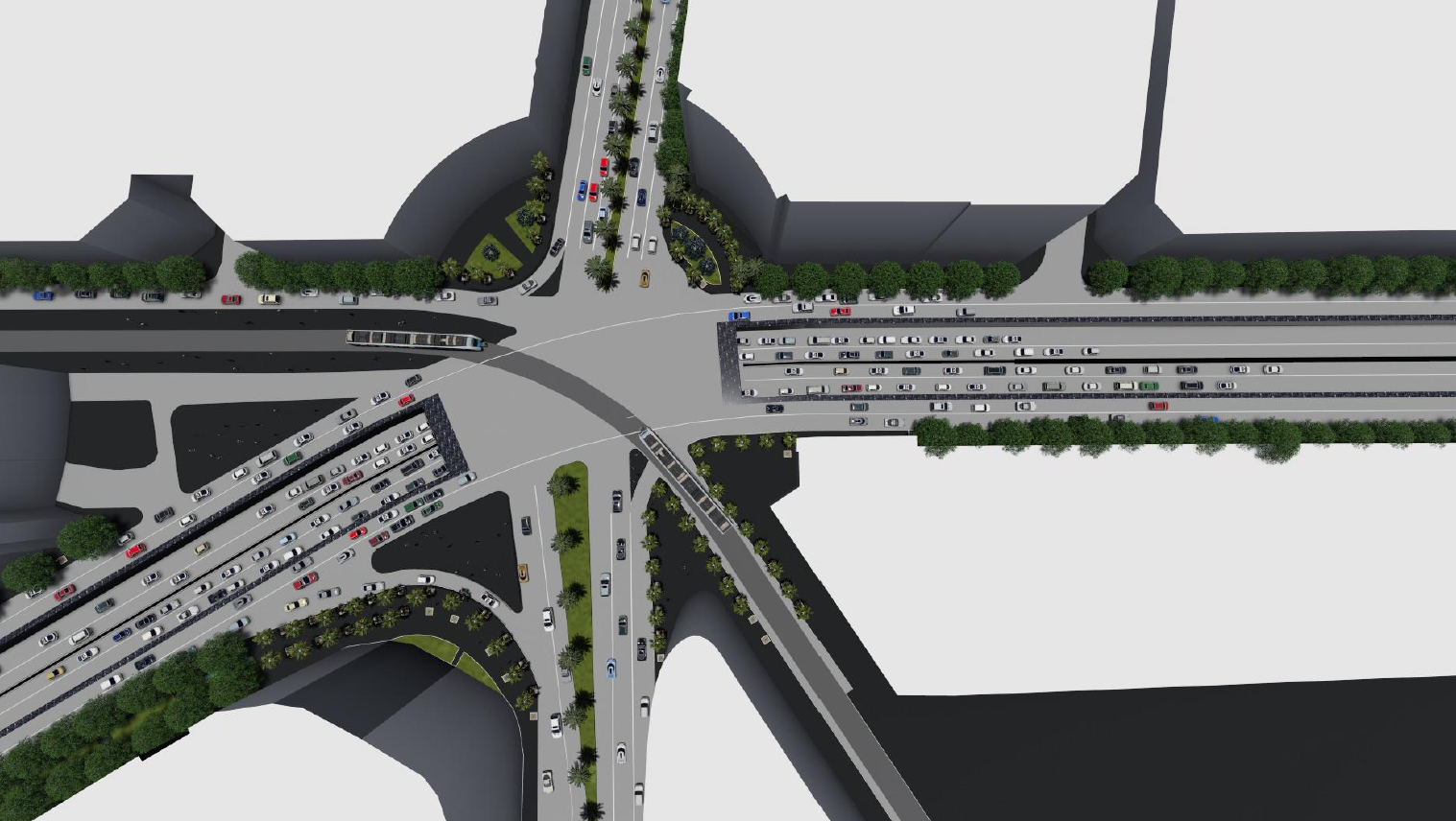 Trémie de Ghandi: le carrefour rouvert à la circulation