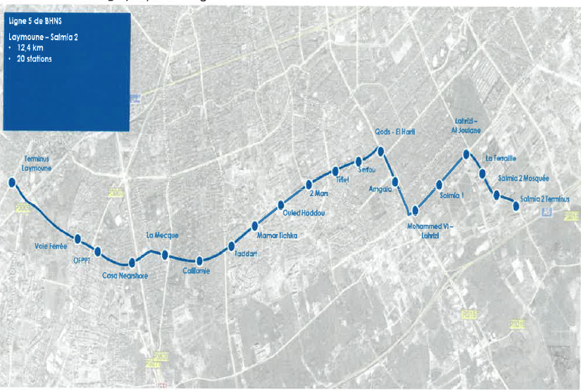 Casablanca: le marché des bus à haut niveau de service lancé