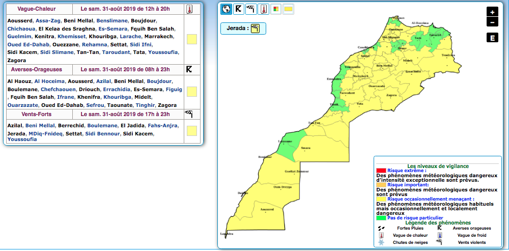 Météo : l'alerte orange levée pour ce samedi 31 août et dimanche 1er septembre