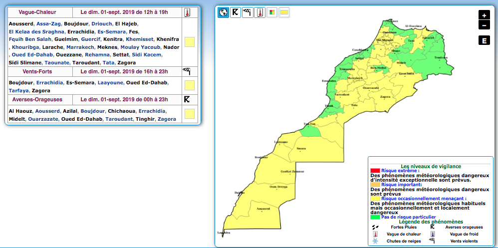 Météo : l'alerte orange levée pour ce samedi 31 août et dimanche 1er septembre