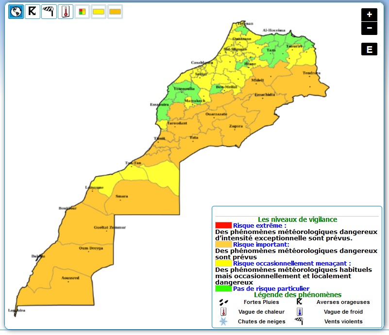 Météo/orages: alerte orange pour ce vendredi