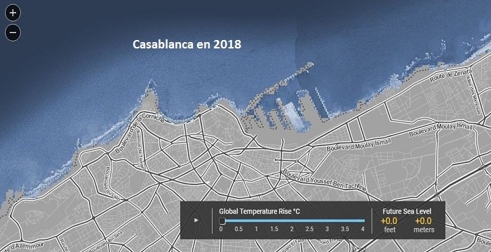 Réchauffement climatique: les villes marocaines qui risquent de disparaître d'ici 2100
