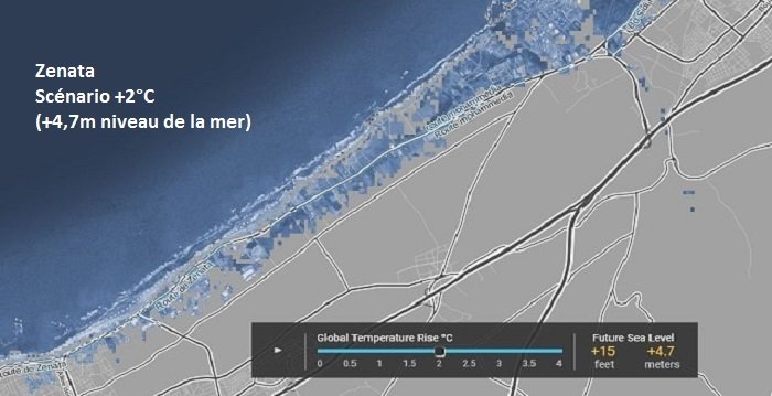 Réchauffement climatique: les villes marocaines qui risquent de disparaître d'ici 2100
