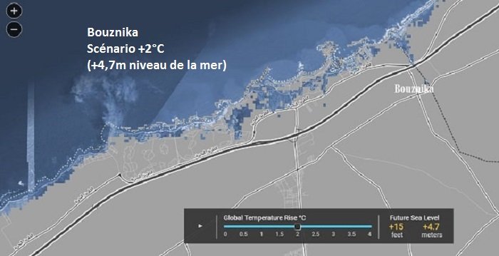 Réchauffement climatique: les villes marocaines qui risquent de disparaître d'ici 2100