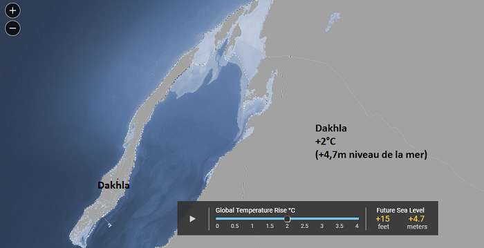 Réchauffement climatique: les villes marocaines qui risquent de disparaître d'ici 2100